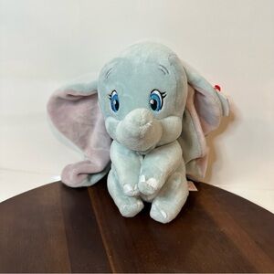 TY Beanie Babies Disney Dumbo Plush – Blue Elephant Original Beanie Babies